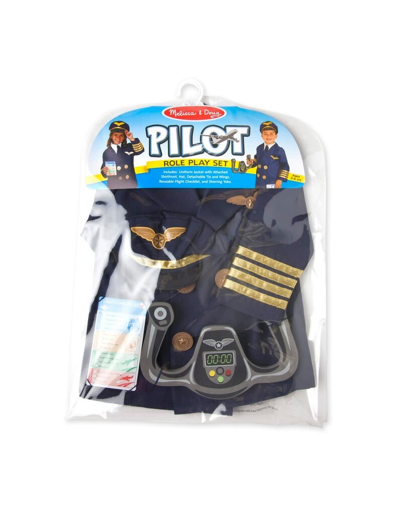 MELISSA & DOUG MD8500 PILOT ROLE PLAY SET