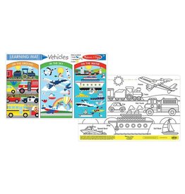 MELISSA & DOUG MD5021 VEHICLE LEARNING MAT