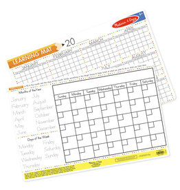 MELISSA & DOUG MD5020 CALENDAR LEARNING MAT
