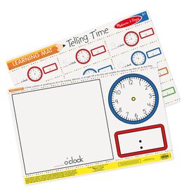 MELISSA & DOUG MD5011 TELLING TIME MAT