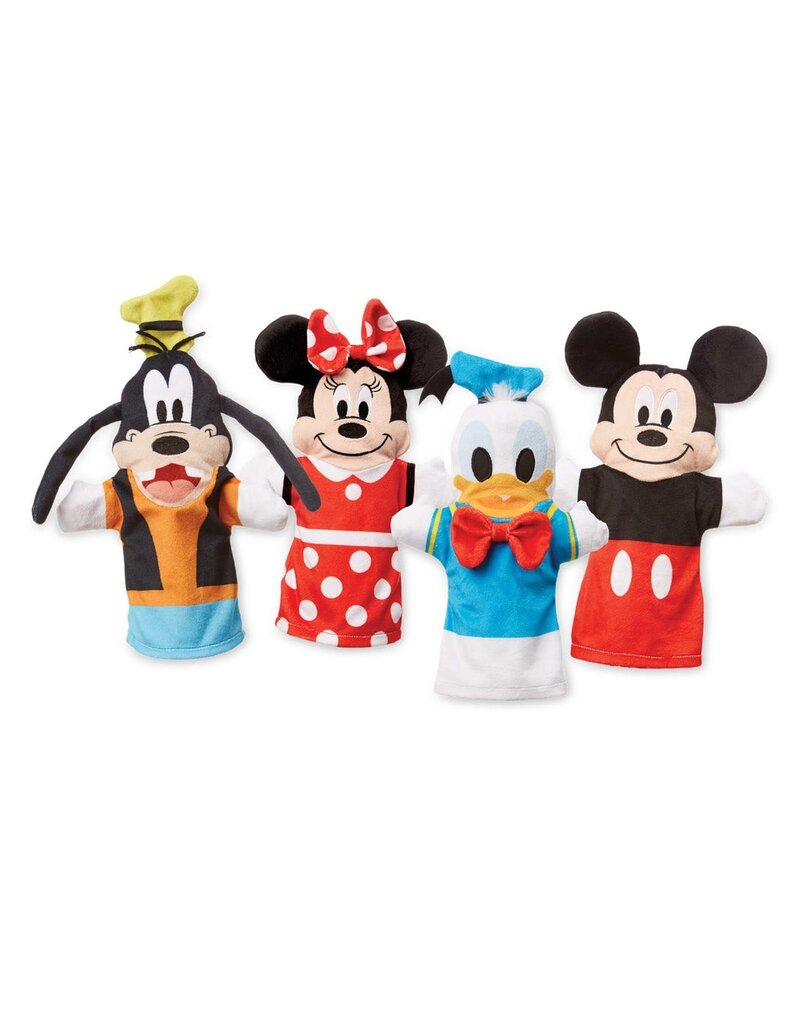 MELISSA & DOUG MD51310 MICKEY MOUSE SOFT CUDDLY HAND PUPPETS