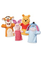 MELISSA & DOUG MD51311 WINNIE THE POOH SOFT AND CUDDLY HAND PUPPETS