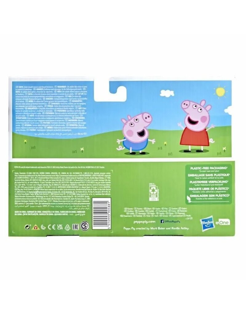 HASBRO HAS F3656 PEPPA PIG : PEP PEPPA & GEORGE FIGURES