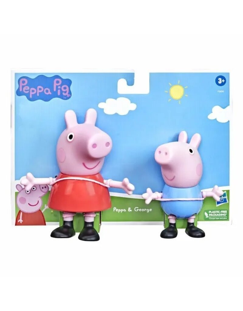 HASBRO HAS F3656 PEPPA PIG : PEP PEPPA & GEORGE FIGURES