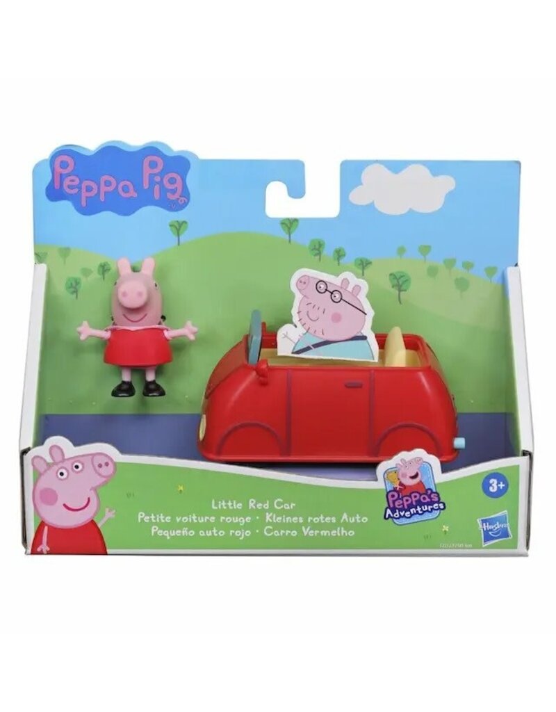 HASBRO HAS F2212 PEPPE PIG: PEP LITTLE RED CAR