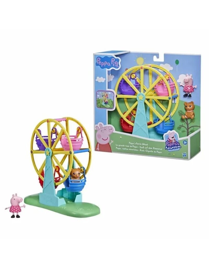 HASBRO HAS F2512 PEPPE PIG: PEP PEPPAS FERRIS WHEEL RIDE PLAYSET