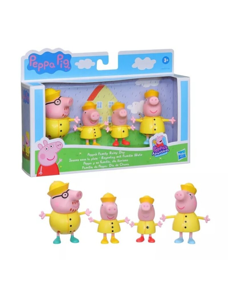HASBRO HAS F2171/F2193 PEPPA PIG: PEP PEPPAS FAMILY RAINY DAY