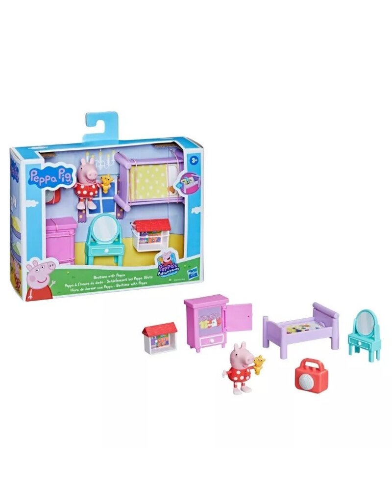 HASBRO HAS F2513/F2527 PEPPA PIG: BED TIME WITH PEPPA