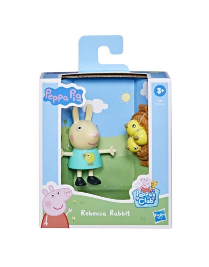 HASBRO HAS F2179/F2208 PEPPA PIG: PEP PEPPAS FUN FRIENDS: REBECCA RABBIT