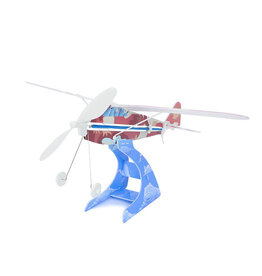 PLAY STEM PYSXP04201C RUBBER BAND AIRPLANE SCIENCE - HIGH WING