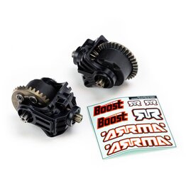 ARRMA ARA210007 FRONT & REAR METAL DIFF BOOST BOX