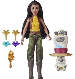 HASBRO HAS E9469 DISNEY RAYA AND THE LAST DRAGON DOLL: STRENGTH AND STYLE SET