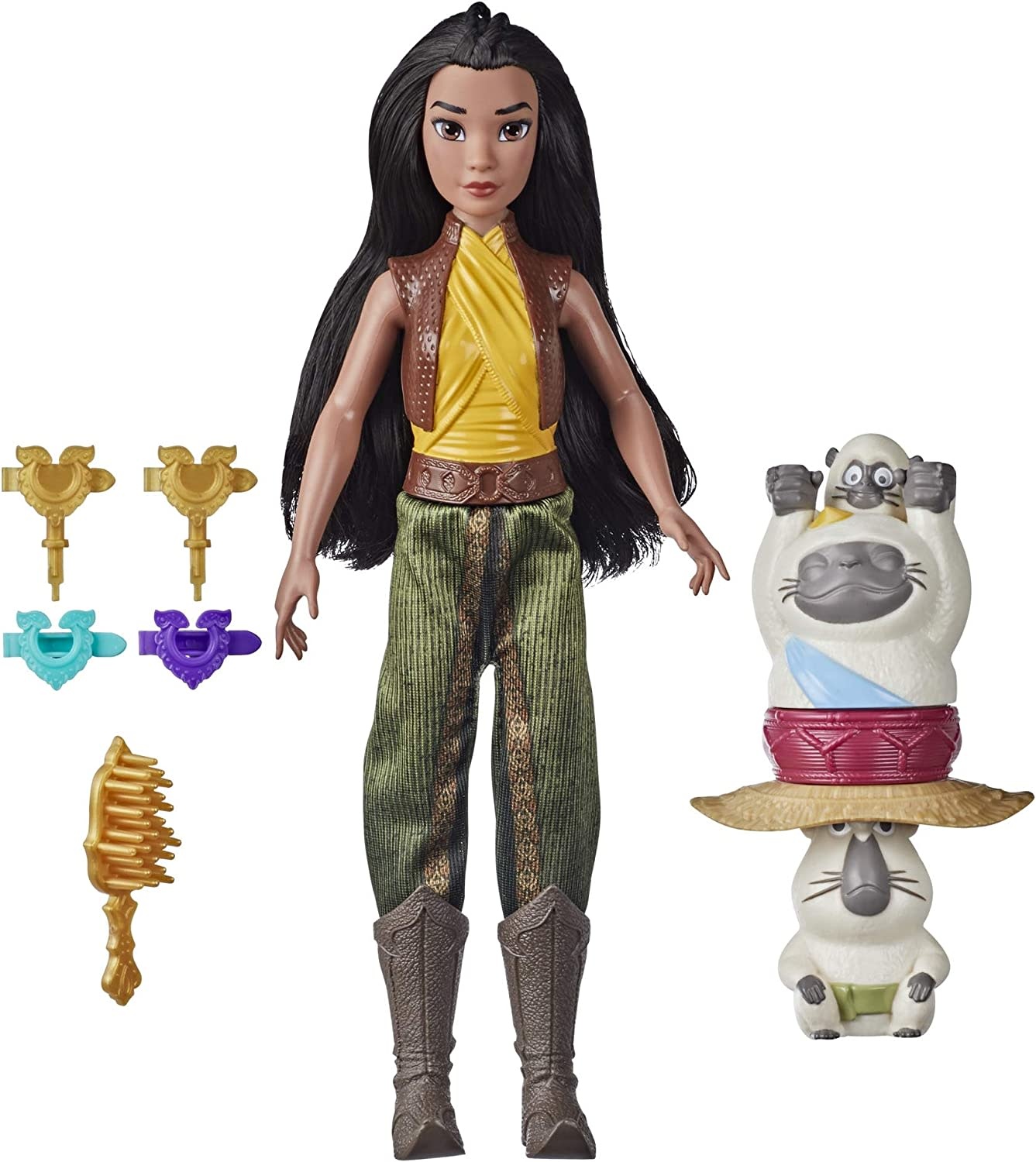 HAS E9469 DISNEY RAYA AND THE LAST DRAGON DOLL: STRENGTH AND STYLE SET
