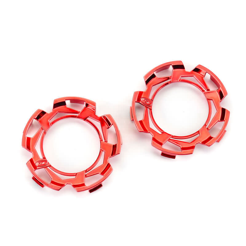 DTX2822 CLIP LOCK WHEEL FACE FOR RIPPER 2.8 WHEEL RED CHROME