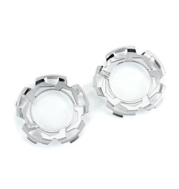 DURATRAX DTX2820 CLIP LOCK WHEEL FACE FOR RIPPER 2.8 WHEEL CHROME