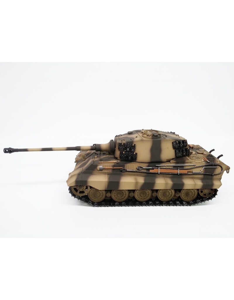 TORRO TOR13530 GERMAN KING TIGER WITH SMOKE AND SOUND BB VERSION CAMO PAINT