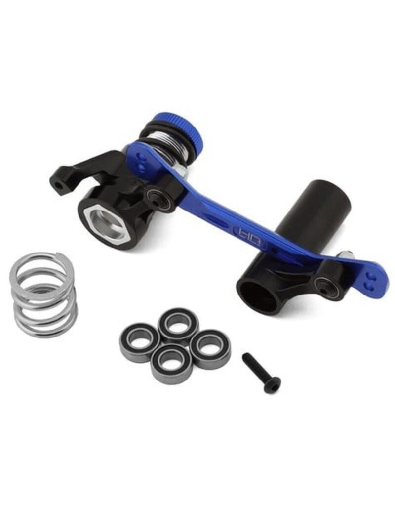 HOT RACING HRASLG4801 ALUMINUM HD BEARING STEERING BELLCRANK FOR TRAXXAS SLEDGE