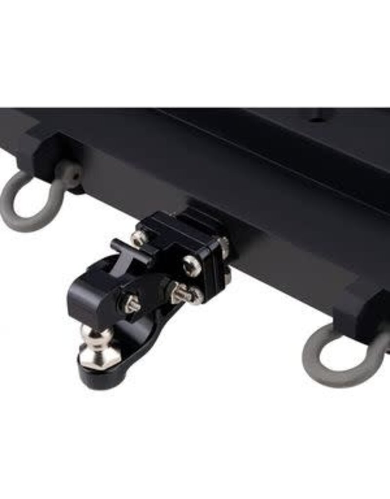 POWER HOBBY PHB5527BLACK RESCUE TOW TRAILER HOOK HITCH, 1/10 CRAWLER