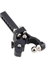POWER HOBBY PHB5527BLACK RESCUE TOW TRAILER HOOK HITCH, 1/10 CRAWLER