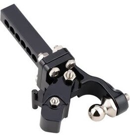 POWER HOBBY PHB5527BLACK RESCUE TOW TRAILER HOOK HITCH, 1/10 CRAWLER