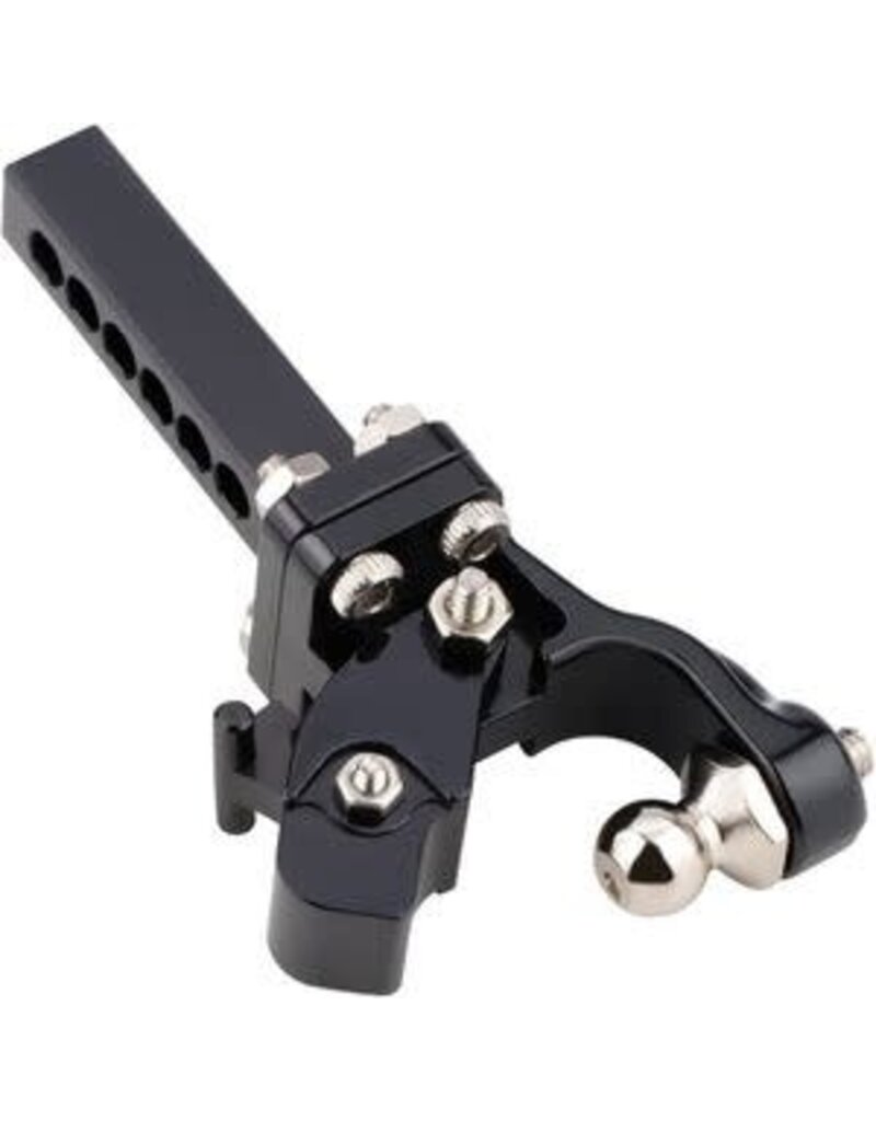 POWER HOBBY PHB5527BLACK RESCUE TOW TRAILER HOOK HITCH, 1/10 CRAWLER