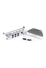 TRAXXAS TRA8835 SKIDPLATE G63 F/R SATIN PLATED