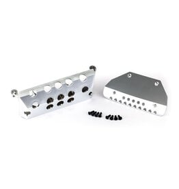 TRAXXAS TRA8835 SKIDPLATE G63 F/R SATIN PLATED