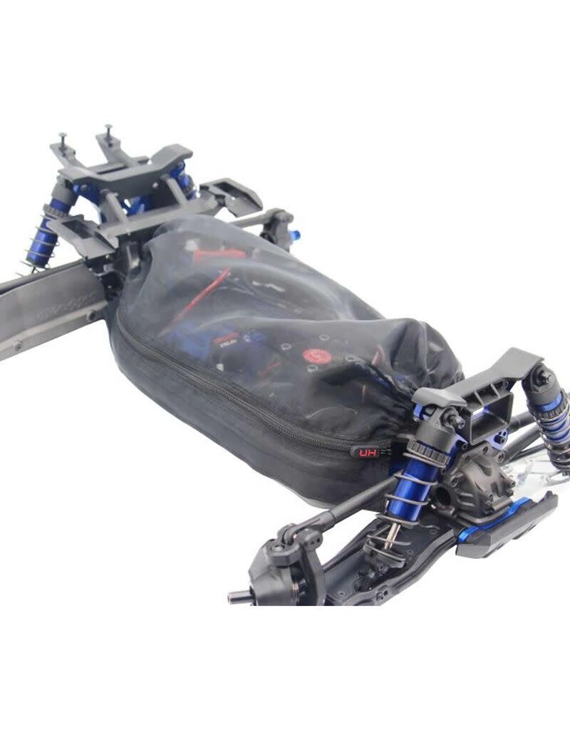 HOT RACING HRASLG16C DIRT GUARD CHASSIS COVER FRO TRAXXAS SLEDGE