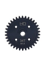 HOT RACING HRASSLG34M15 MOD 1.5 34T STEEL SPUR GEAR FOR TRAXXAS SLEDGE