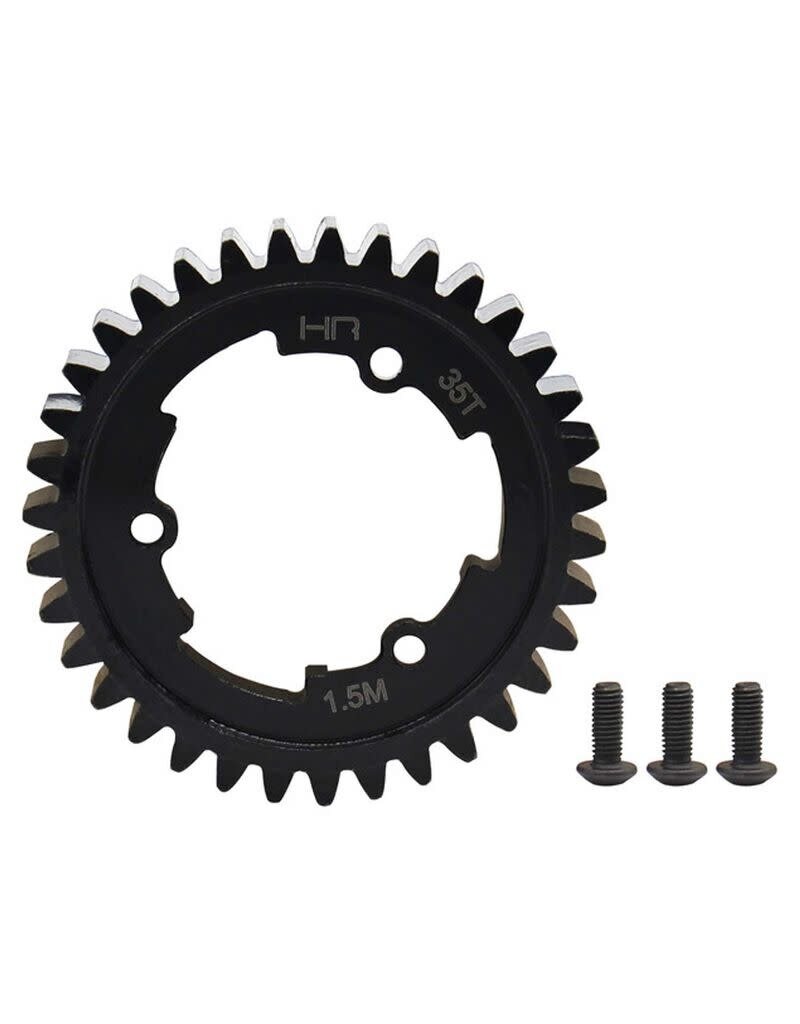 HOT RACING HRASXMX35M15 MOD 1.5 35T STEEL SPUR GEAR FOR TRAXXAS X-MAXX, XRT, XO-1