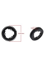 HOT RACING HRASXMX35M15 MOD 1.5 35T STEEL SPUR GEAR FOR TRAXXAS X-MAXX, XRT, XO-1
