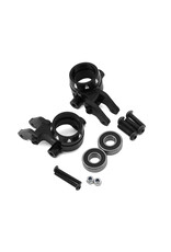 HOT RACING HRASLG21M01 ALUMINUM GRAPHITE STEERING BLOCKS HD BEARINGS FOR TRAXXAS SLEDGE