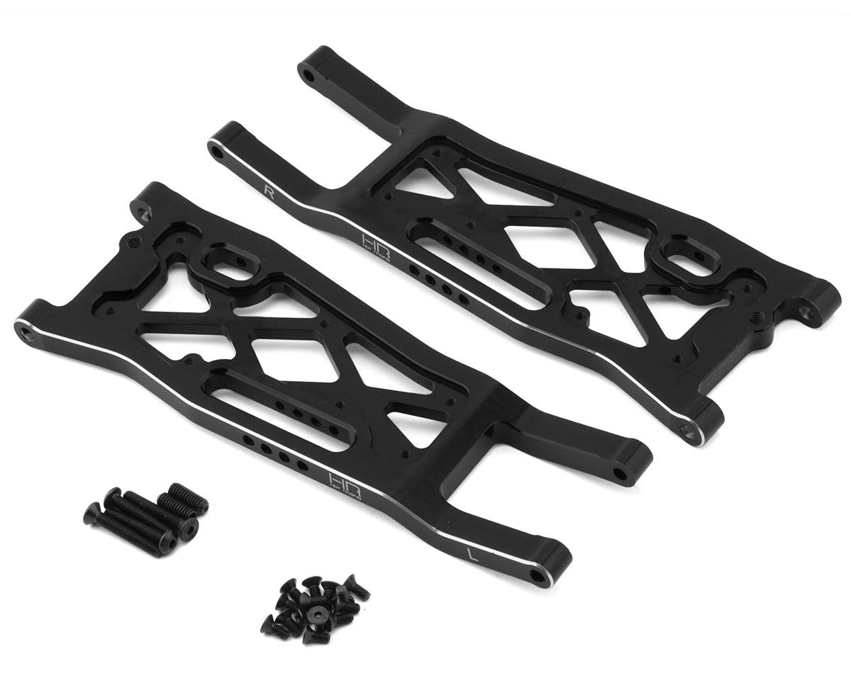 HRASLG5501 ALUMINUM LOWER FRONT SUSPENSION ARMS FOR TRAXXAS SLEDGE