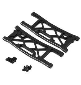HOT RACING HRASLG5601 ALUMINUM REAR LOWER SUSPENSION ARMS TRA SLEDGE