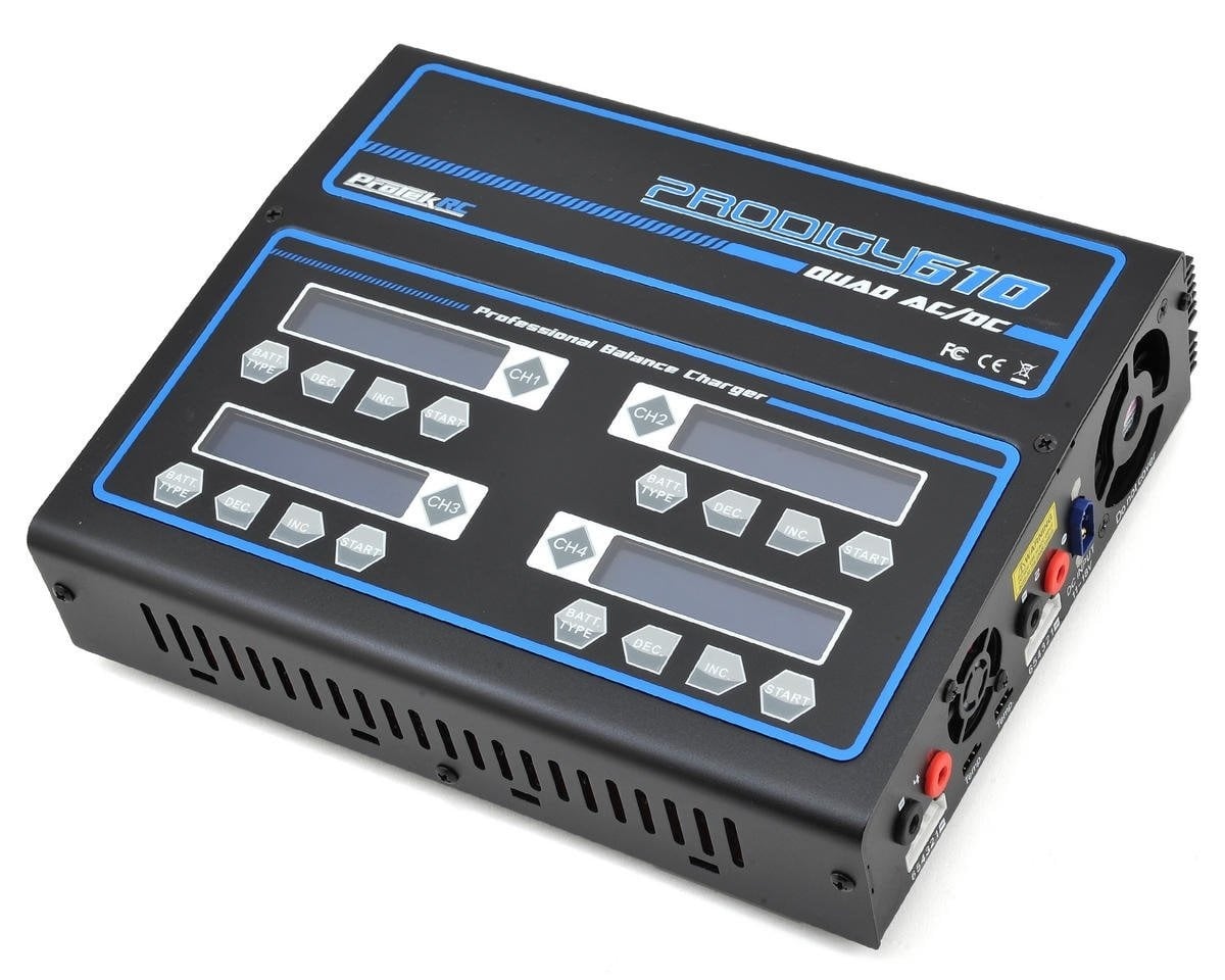 8517 - Prodigy 610 Quad AC LiHV/ LiPo AC/DC Battery Charger