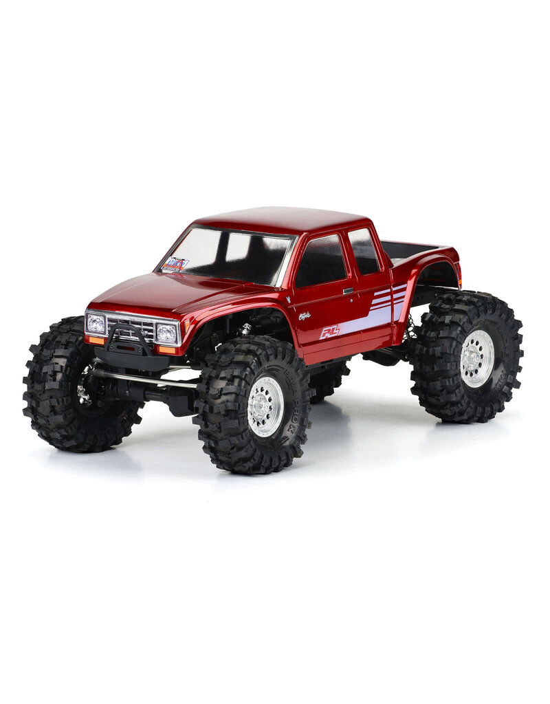 PROLINE RACING PRO361700 COYOTE HIGH PERFORMANCE BODYVFOR 12.3 WHEELBASE SCALE CRAWLERS: CLEAR