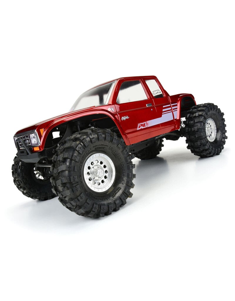 PROLINE RACING PRO361700 COYOTE HIGH PERFORMANCE BODYVFOR 12.3 WHEELBASE SCALE CRAWLERS: CLEAR