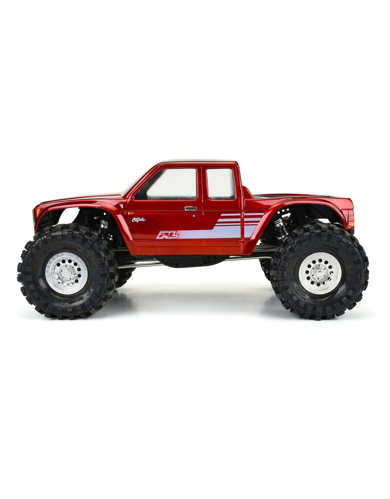 PROLINE RACING PRO361700 COYOTE HIGH PERFORMANCE BODYVFOR 12.3 WHEELBASE SCALE CRAWLERS: CLEAR