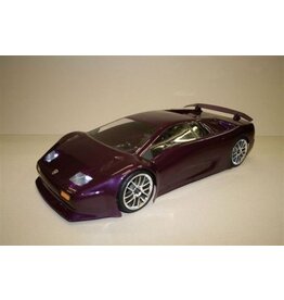 DELTA PLASTIK USA DP0056/1 DIABLO 1/10 SCALE SPEED RUN BODY: CLEAR