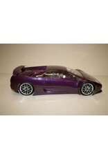 DELTA PLASTIK USA DP0056/1 DIABLO 1/10 SCALE SPEED RUN BODY: CLEAR