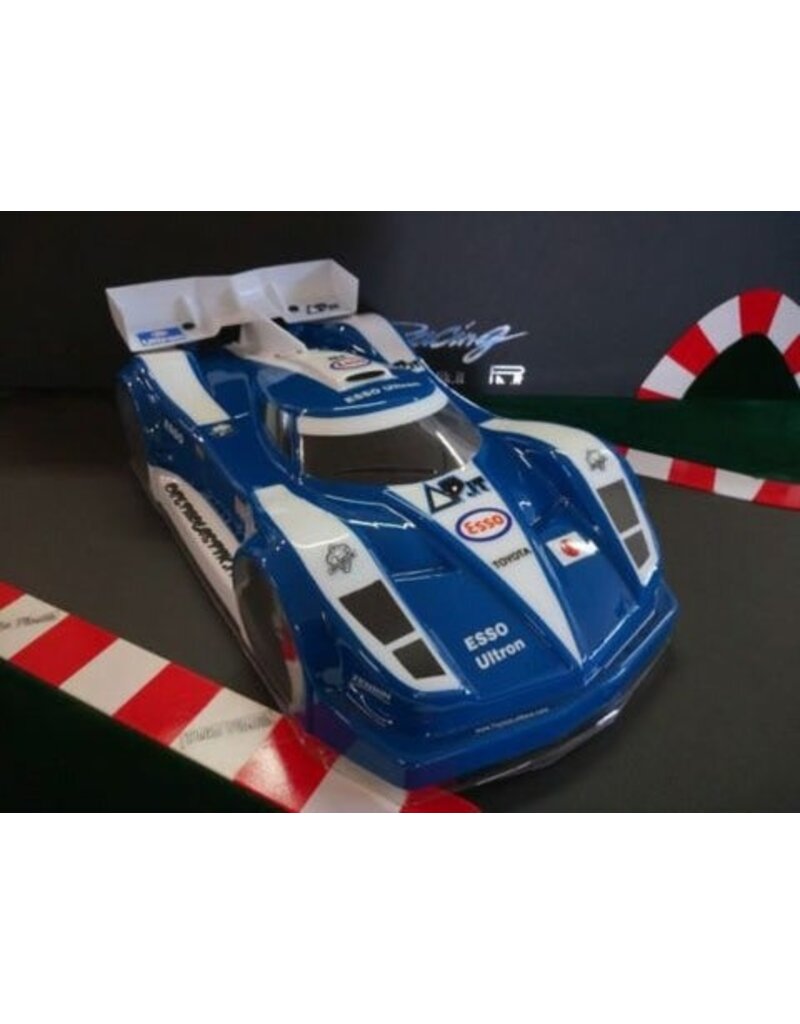 DELTA PLASTIK USA DP0171/2 TOYOTA GT1 1/8 SCALE BODY: CLEAR