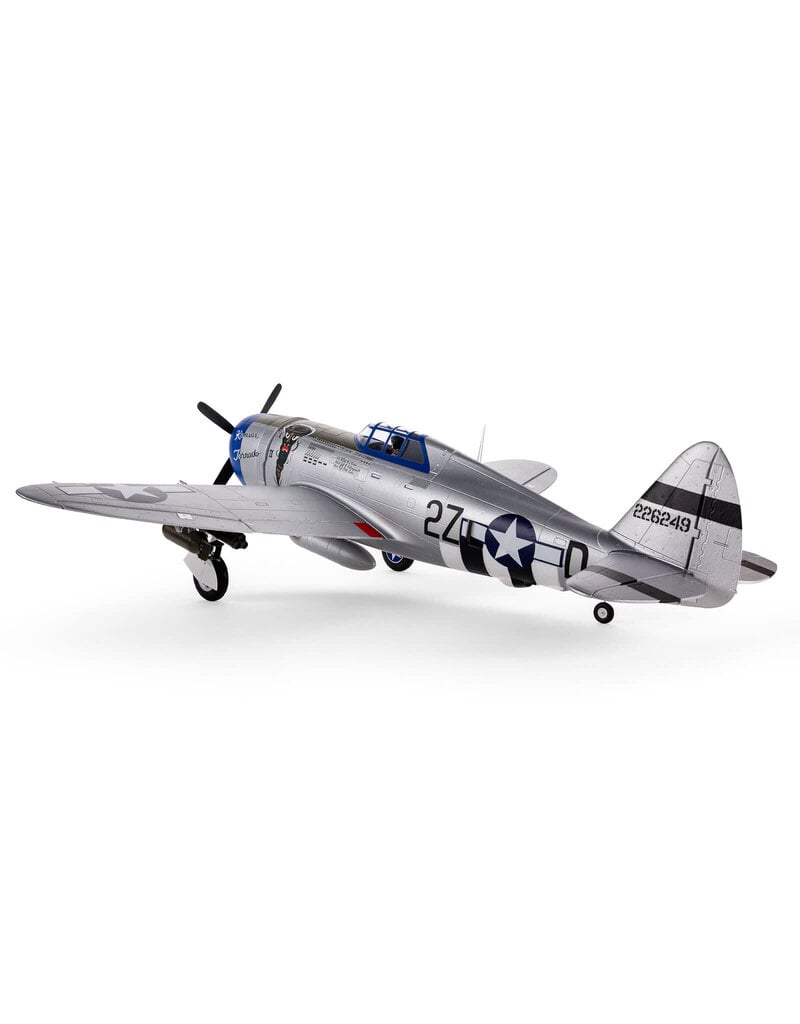 E-FLITE EFL08450 P-47 RAZORBACK 1.2M BNF BASIC WITH AS3X AND SAFE SELECT
