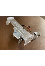 STUPID RC STP1138 ACTIVE REAR WING SPOILER FOR INBFRACTION SILVER