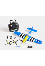 RAGE RC RGRA1300V2 P-51D OBSESSION MICRO RTF AIRPLANE WITH PASS (PILOT ASSIST STABILITY SOFTWARE) SYSTEM