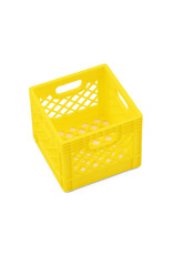 EXCLUSIVE RC ERC-6-1091  1/6 SCALE MINIATURE MILK CRATE (YELLOW) (SCX6)