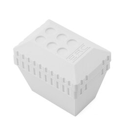 EXCLUSIVE RC ERC-6-1052 1/6 SCALE MINIATURE COOLER FOAM (WHITE) (SCX6)