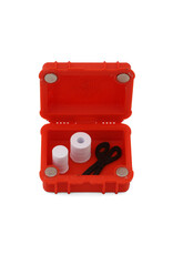EXCLUSIVE RC ERC-6-1040 1/6 SCALE MINIATURE FIRST AID KITS (SCX6) (RED)
