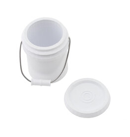 EXCLUSIVE RC ERC-6-1056  1/6 SCALE MINIATURE 5 GALLON BUCKET (WHITE) (SCX6)