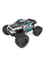 TEAM ASSOCIATED ASC20521 RIVAL MT8 1/8 SCALE 4WD ELECTRIC MONSTER TRUCK, TEAL, RTR