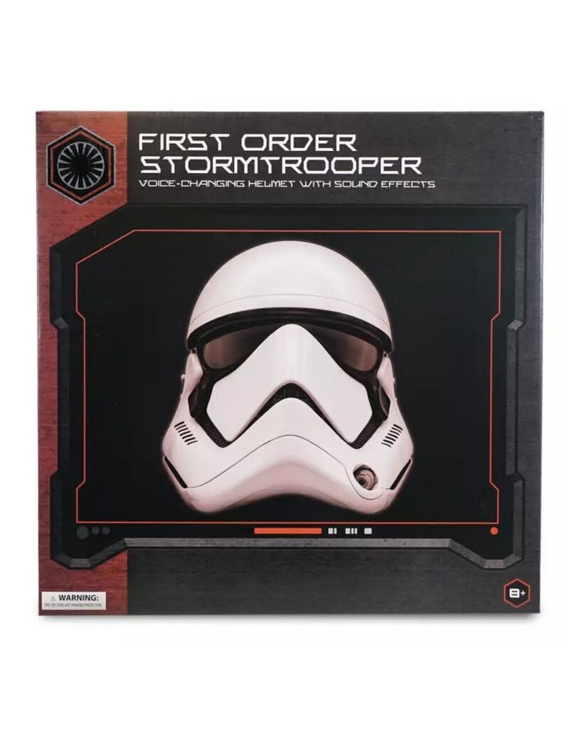 DISNEY (SPECIAL) DISNEY FIRST ORDER STORMTROOPER VOICE-CHANGING HELMET